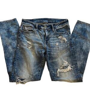 American Eagle men’s next level air flex jean. Skinny 30x32 Distressed bleach